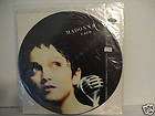 Madonna / Rain & Open your Heart, Sire UK Picture Disc