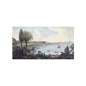  View Of Naples And Vesuvius by Sir William Hamilton. size 