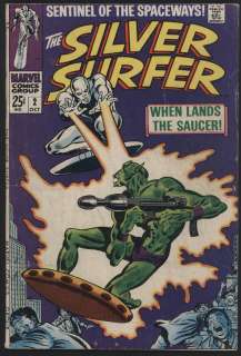 SILVER SURFER #2, 1968, Marvel Comics  