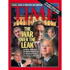  War Over the Leak, The by TIME Magazine. Size 8.00 X 10.00 