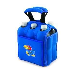 Kansas Jayhawks Six Pack Cooler, Blue