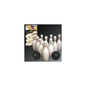  Minituare Bowling Set with 6 inch Pins and Ball Health 