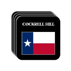  US State Flag   COCKRELL HILL, Texas (TX) Set of 4 Mini 