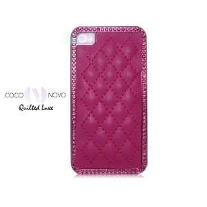  iPhone 4S / 4 Novoskins Coco Novo Quilted Luxe Crystal Frame 