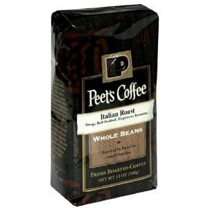  Peets Coffee, Coffee Wholeb Ital Roast, 12 Ounce (6 Pack 