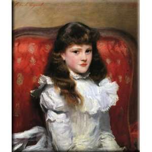   Cara Burch 14x16 Streched Canvas Art by Sargent, John Singer Home