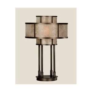   Bronze Singapore Moderne Transitional Table Lamp from the Singapore