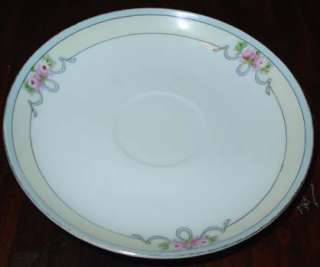 VINTAGE MEITO CHINA HAND PAINTED SAUCER PLATE JAPAN  