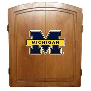   Officially Licensed College Dart Board Cabinet