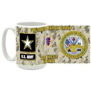  U.S. Army 7th Transportation Group Coffee Mug: Kitchen 