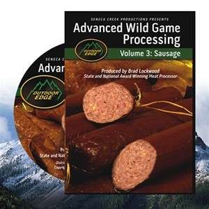 DVD Advanced Wild Game Processing Sausage Volume 3 Outdoor Edge SP 101 
