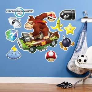 Mario Kart Wii Donkey Kong Giant Wall Decal:  Home 