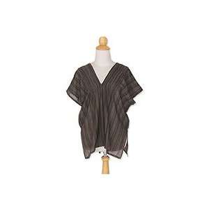  NOVICA Cotton tunic, Song of the Earth
