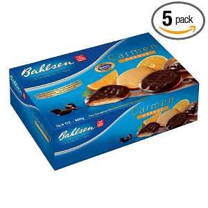 Bahlsen Carmen Chocolate Cookies, Orange, 10.6 Ounce (Pack of 5 
