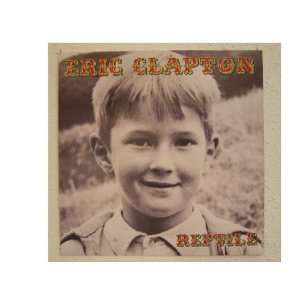  Eric Clapton Reptile Poster Flat Face Shot as Boy 