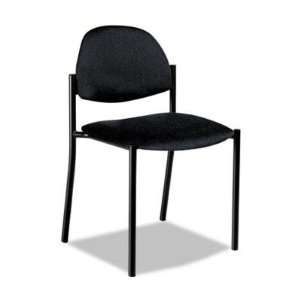  Global Comet Series Armless Stacking Chair, Black 