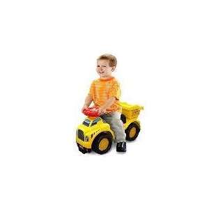  Fisher Price Big Action Ride on Dump Truck: Toys & Games