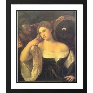  Titian 20x23 Framed and Double Matted Vanitas Sports 