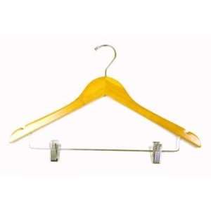  New   Bamboo Suit Hanger w/Clips Case Pack 100 by DDI 