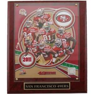  San Francisco 49ers 2011 Team Composite Plaque Sports 