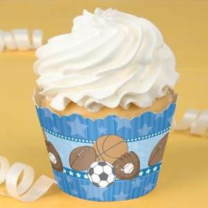  All Star Sports   Baby Shower Cupcake Wrappers: Toys 