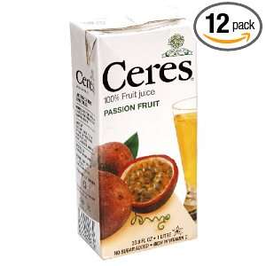 Ceres Passion Fruit, 33.8 Ounce (Pack of Grocery & Gourmet Food