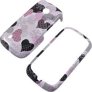   Hearts Quilt Protector Case for LG Cosmos Touch VN270 Electronics