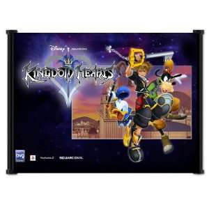  Kingdom Hearts 2 Game Fabric Wall Scroll Poster (21x16 