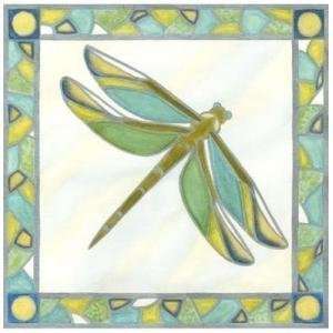   Luminous Dragonfly I   Artist Lam Vanna   Poster Size 13 X 10 inches