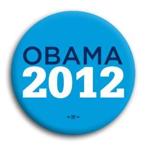   , PIN, PINBACK, Obama 2012 Blue Button   2 1/4 