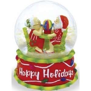    Hawaiian Christmas Figurine Shave Ice Globe