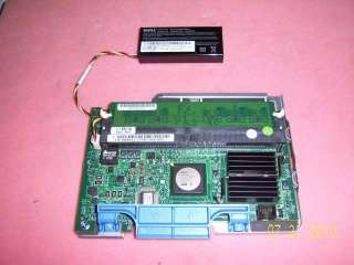 dell PowerEdge 1950 2950 SAS RAID +Battery WX072 U8735  