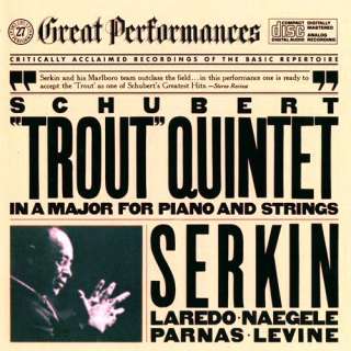 Schubert Trout Quintet / Rudolf Serkin (CD, CBS Great Performances 