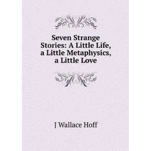   Life, a Little Metaphysics, a Little Love J Wallace Hoff Books