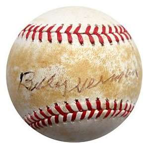  Billy Herman Autographed / Signed Baseball Sports 