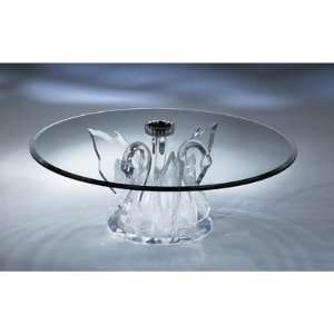   Shahrooz Legend Swan Round Coffee Table LS800 R / GT: Furniture