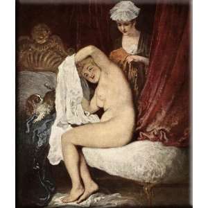  14x16 Streched Canvas Art by Watteau, Jean Antoine