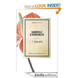Il piacere (Classici tascabili) (Italian Edition) Gabriele DAnnunzio 