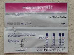 25 200 High Sensitivity Pregnancy Test Strips WHOLESALE  