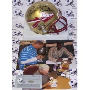   Weinke Hand Signed Florida State Seminoles Mini Helmet: Sports