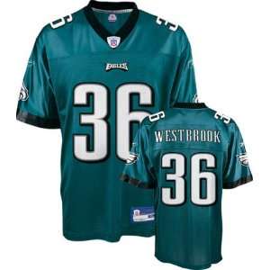   Eagles #36 Brian Westbrook Team Replica Jersey   XL