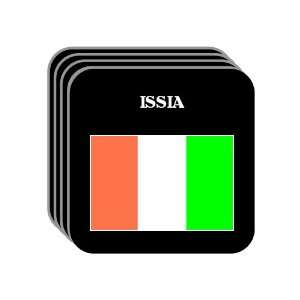 Ivory Coast (Cote dIvoire)   ISSIA Set of 4 Mini Mousepad Coasters