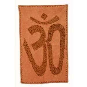  Indian Cotton Patch Work Om Wall Hanging Tapestry: Home 