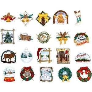  Embroidery Machine Designs CD NORTHWOODS CHRISTMAS 1 