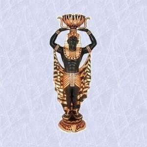  King Tut Nubian servant statue with urn Large scale New 