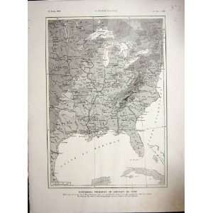   : America Map United States American Presidents 1937: Home & Kitchen