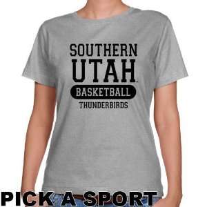  Southern Utah Thunderbirds Ladies Ash Custom Sport Classic 