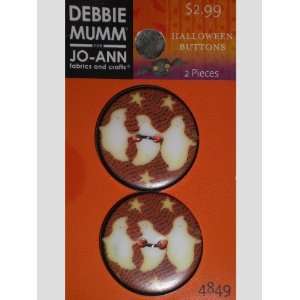    Debbie Mumm Halloween Ghosts Buttons Arts, Crafts & Sewing