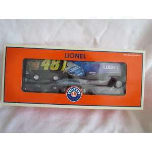  Lionel 6 26350 Jimmie Johnson Flatcar With Trailer Toys & Games