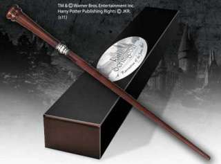 Harry Potter Wand of Rufus Scrimgeour & Name Clip Stand  